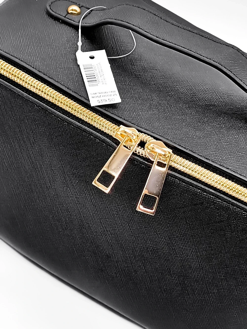New Ella Expandable Zip Around Cosmetic Travel Bag In Black By Chicos - Picture 4 of 6